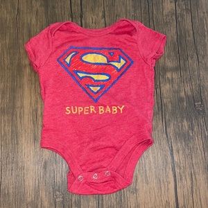 Superman Onesie - Size 6-12 months